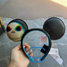 Disney Jack Skellington Nightmare Before Christmas Mickey Mouse Ears Headband 