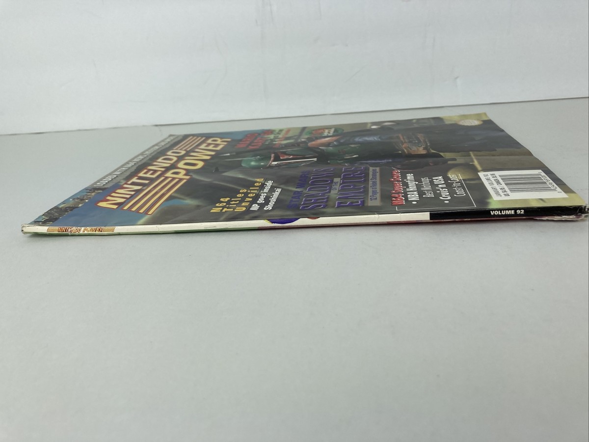 Nintendo Power Volume 92 January 1997 Star Wars w/stickers & Mario Kart  Calendar | eBay