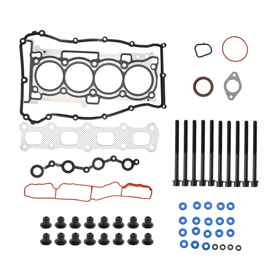 Head Gasket Set Bolts 2007-2013 For Chrysler Dodge Jeep 2.4L DOHC ED3 VIN B K Foto 4 de 4