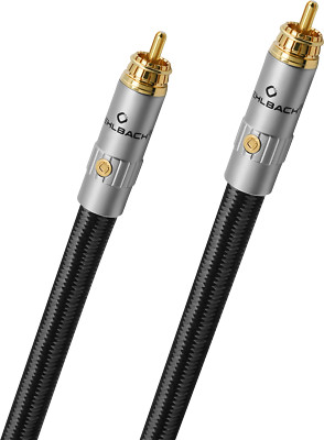 Oehlbach XXL  Sub Xtreme - High-End Subwoofer-Kabel (Made in Germany) - 8,80m