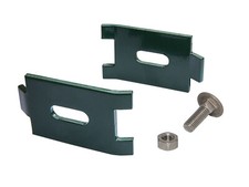 Zaun Verbinder in Grün, Eckverbinder,Gittermattenverbinder - Garten Gitter