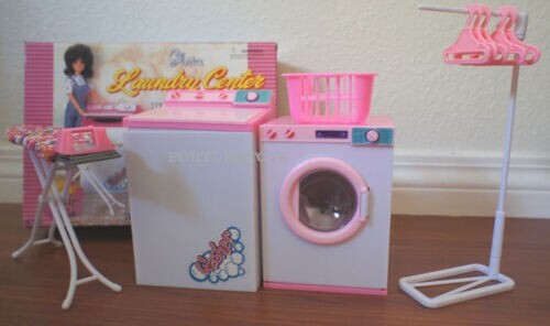 NEW GLORIA DOLL HOUSE FURNITURE Laundry PLAYSET (96001)