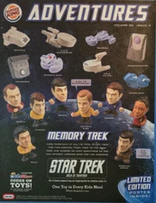 2009 STAR TREK BURGER KING TOYS - U PICK - SPOCK KIRK ENTERPRISE