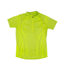 Maillot De Cyclisme Pour Hommes ZIENER Vert 1/4 Zip L