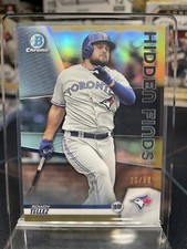 2020 Topps Bowman Chrome Hidden Finds ROWDY TELLEZ 20/50 Blue Jays