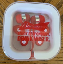 Budweiser Earbuds Headphones New