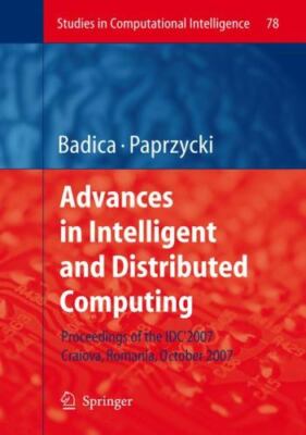 Advances in Intelligent and Distributed Computing : Proceedings of the 1st In...