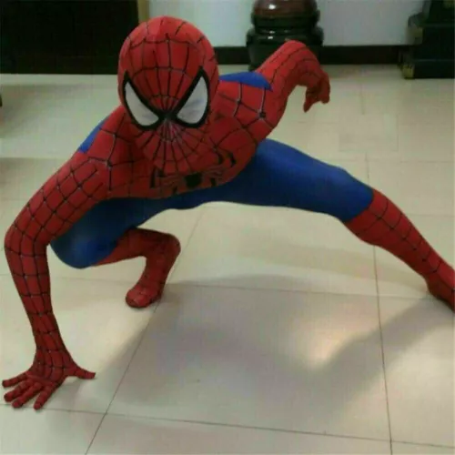 Children Spiderman Costume Boys Super Hero Fancy Dress Myers Cosplay Clothes UK - Picture 6 of 27