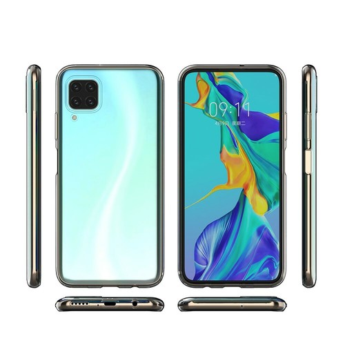 Housse pour téléphone portable Huawei P40 Lite étui en silicone housse pare-chocs transparent - Photo 2/6
