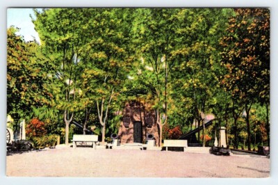 Parque De San Juan Near Santiago Cuba Vintage Postcard Unused AF122