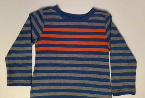 GARANIMALS Toddler Boys 3T long sleeve blue, gray and orange striped t shirt - Picture 3 of 3