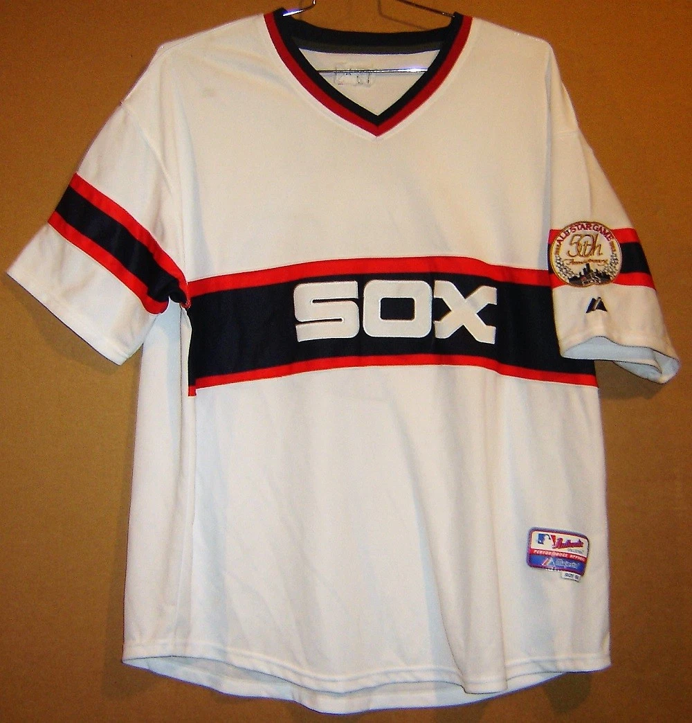 CHICAGO WHITE SOX CHRIS SALE #49 WHITE JERSEY W/1983 ALL-STAR GAME PATCH