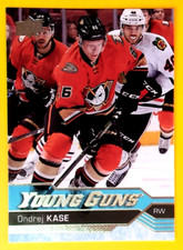 ONDREJ KASE YOUNG GUNS 2016-17 UPPER DECK ROOKIE #489 DUCKS