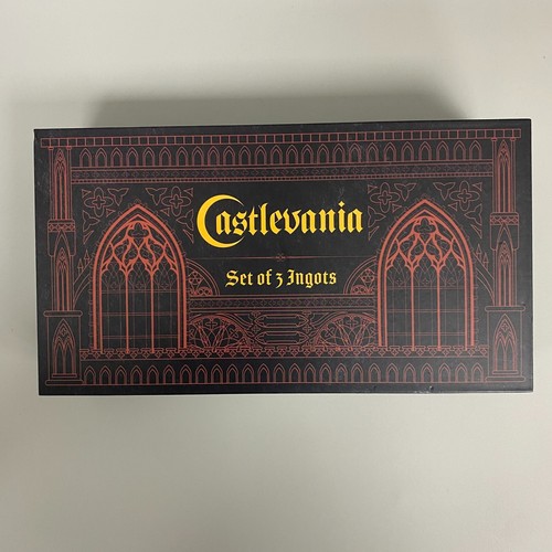 3 Barren Set Sammlung Castlevania Metall geprägt Limited Edition Fanattik