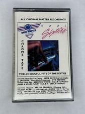 Soul Sixties - Twelve Soulful Hits of The Sixties - Cassette Tape- All Origional