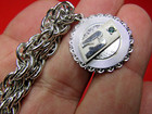 BURLINGTON NORTHERN RR STERLING SILVER BRACELET CHARM VINTAGE ORIGINAL RAILROAD  — photo 4