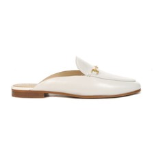 Sam Edelman Linnie Bright White Leather Loafers F7126L2100