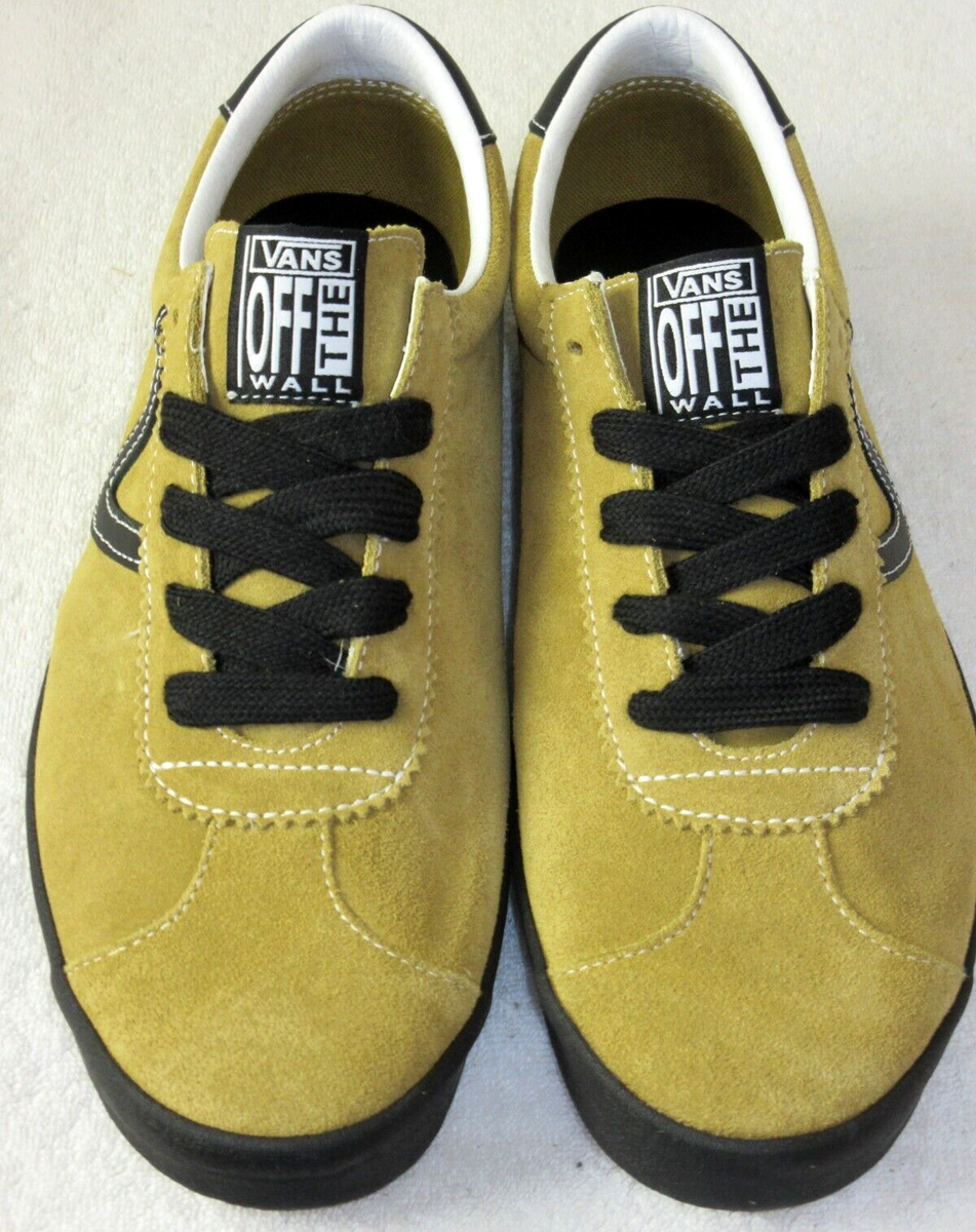 Vans Men's Sport Low Suede Antelope Brown Black Classic