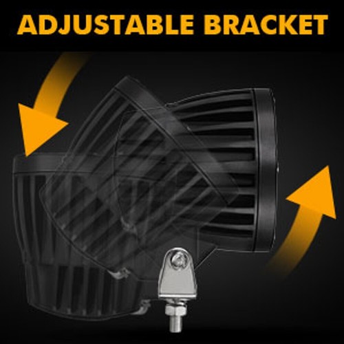 AUXBEAM 4" LED Luci da Lavoro Pod Lampada Guida Fuoristrada per Auto Camion ATV UTV 2PZS - Foto 8 di 12