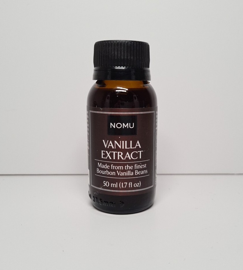 Nomu Vanilla Extract From Finest Bourbon Vanilla Beans 50ml Halaal