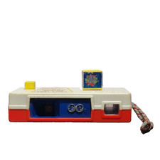 Fisher-Price Vintage 1973 Pocket Camera A Trip to The Zoo Toy Working