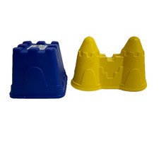 Multi-colored Sand Castle Molds, New
