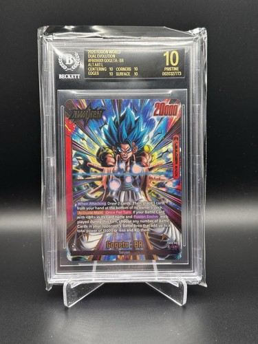 BGS 10 BLACK LABEL 2026 Fusion World Dual Evolution Gogeta: BR FB09-001 Alt Art