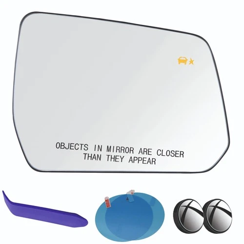Passenger Side Mirror Glass Acadia 2017-2023 Traverse 2018-2023  Blind Spot