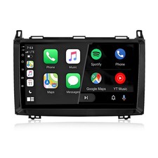 F&uuml;r Benz A/B Klasse W169 W245 W639 Android Carplay Autoradio GPS NAV SWC BT DAB