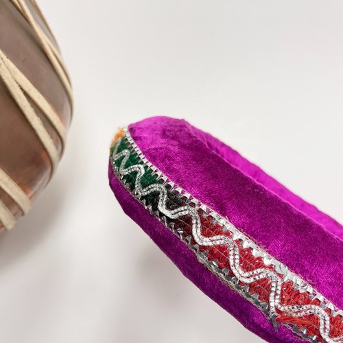 Copper Tabla Bayan Drum Indian Percussion Musical Instrument - Picture 12 of 14