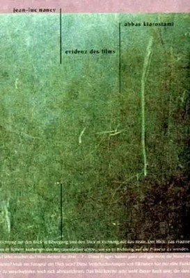 Evidenz des Films | Abbas Kiarostami | Jean L Nancy | Taschenbuch | 96 S. | 2005