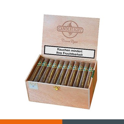 2 x 50 Candlelight Corona Cigar Brasil Holzkiste Zigarren