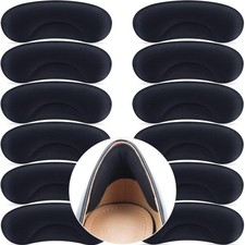 6 Pairs Heel Cushion Pads for Big Loose Shoes - Protectors for Blisters, Fr...