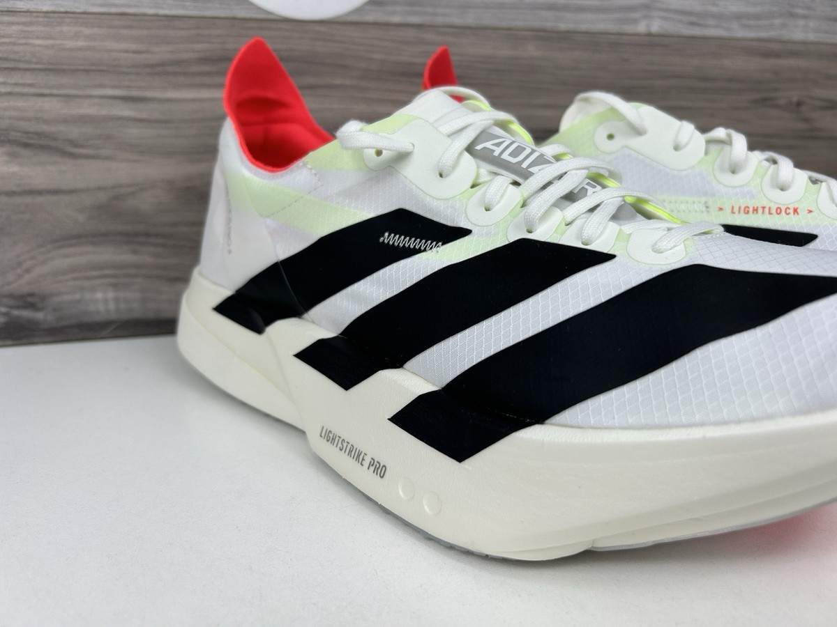 Adidas ADIZERO ADIOS PRO 4 White Black Red (JR1094) Authentic