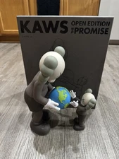 KAWS THE PROMISE OPEN EDITION VINYL FIGURE BROWN