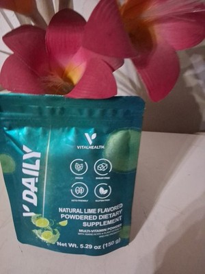 VitalHealth V-Daily Multi-Vitamin Powder with Amino Acids and Pre-Probiotics
