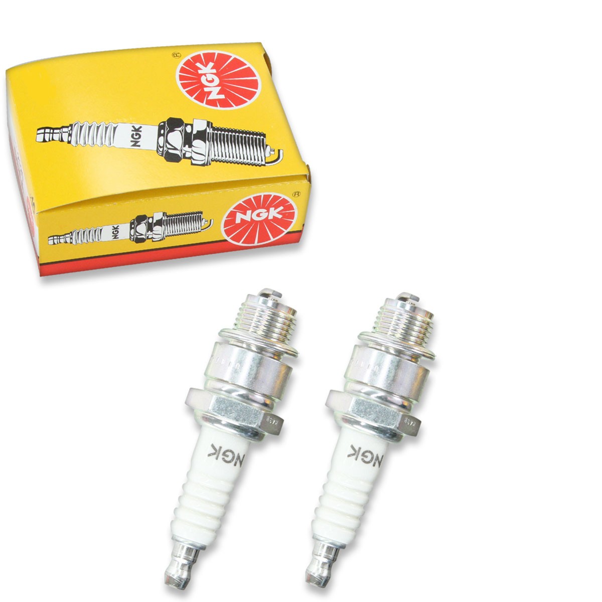 2 pcs NGK Standard Spark Plugs for 1968-1970 Subaru 360 0.4L L2 - Engine Kit kd