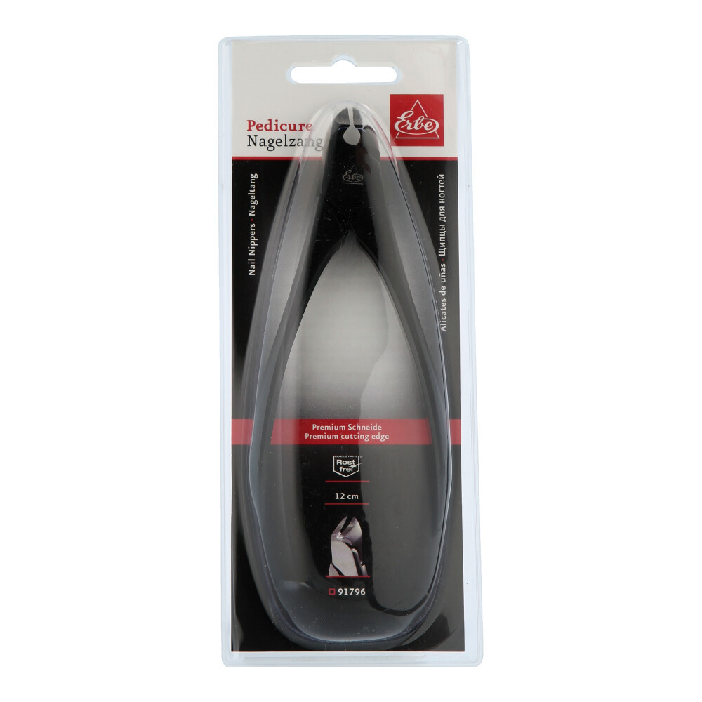 Эрбе Золинген - Нагельзанген Nagelzange Inox Schwarz 12см