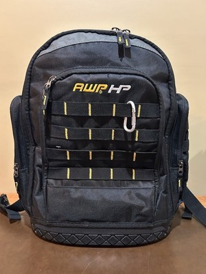 AWP HP Backpack Black Extreme Tool Bag Treaded Rubber Bottom Handyman Heavy Duty