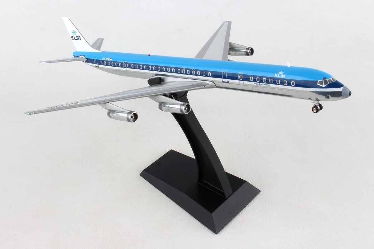 航空機・ヘリコプター KLM McDonnell Douglas DC-8-63 1:200 Outofprint McDonnell Douglas DC-8-63 C-FTIV Airplane Model 1