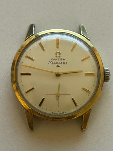 Vintage OMEGA Seamaster 30, Gold plated, Manual Wind, Caliber 269, Swiss made.