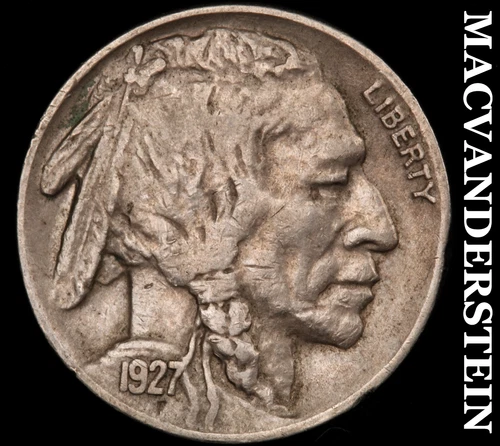 1927 Buffalo Nickel- Extra Fine Better Date No Reserve #J3260