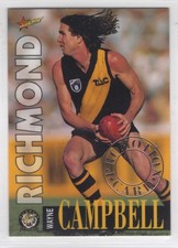 AFL Card Select 1996 Promo. Wayne Campbell Richmond