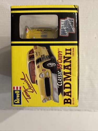 DIECAST SEALED MODEL KIT REVELL BADMAN II TOM DANIEL CLASSIC '55 CHEVY 1:25 NEW. - Picture 8 of 17