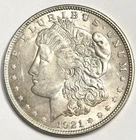 1921 Morgan Silver Dollar $1 Coin Philadelphia Mint 90% Beautiful Lady Liberty