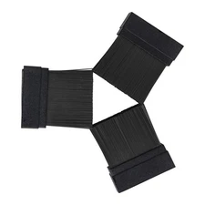 Archery Whisker Biscuit V Replacement Bristles, Black