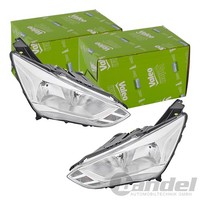 2X Valeo Halogen Scheinwerfer Satz Passend FüR Ford C-MAX Grand Links+Rechts