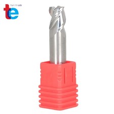 3/8" 3 Flute Carbide End Mill 37 Degree Helix 2" Ooverall Length End Mill