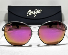 MAUI JIM Polarized Sunglasses MJ547 14 Opihi Slate Grey Maui Sunrise Titanium