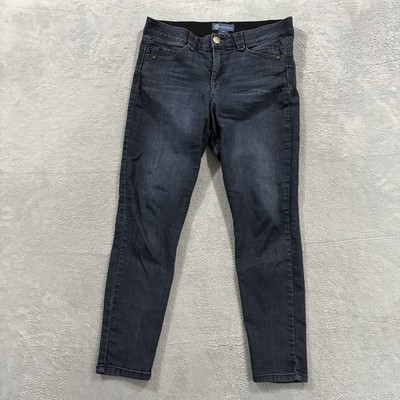 Democracy Absolution Skinny Jeans Women 12 Dark Blue Normcore Casual